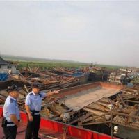 湖北打擊非法采砂、拆除砂石碼頭 監(jiān)利復綠41個港口碼頭！