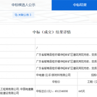 總投資約175億元！中電建聯(lián)合體中標(biāo)廣東2000萬方/年砂石項目施工總承包