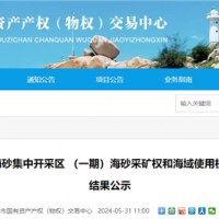 超17.5元/方！福建漳州國(guó)企近3億元競(jìng)得儲(chǔ)量超1900萬(wàn)方海砂礦